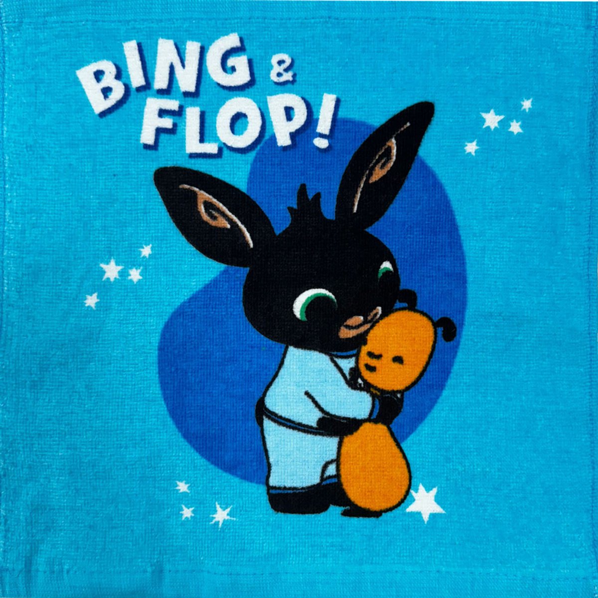 Bing Night handdoek, gezichtshanddoek, handdoek 30x30cm