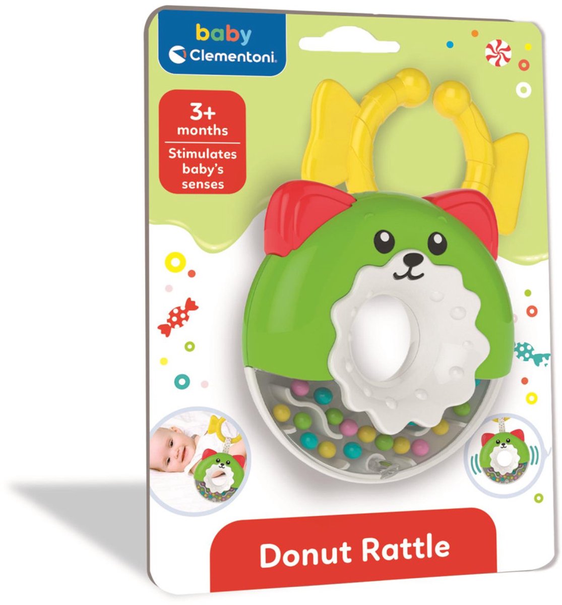 Kleurcirkel Clementoni Babyrateldonut