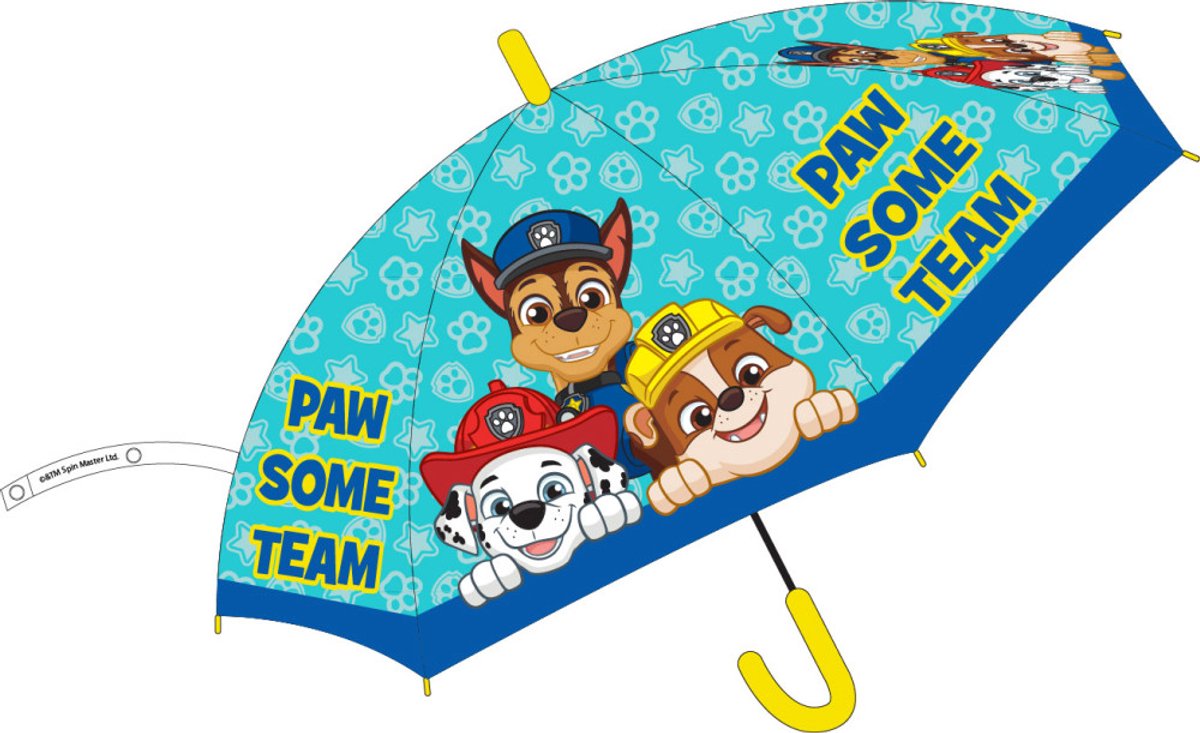 Paw Patrol Pawsome semi-automatische paraplu voor kinderen Ø74 cm
