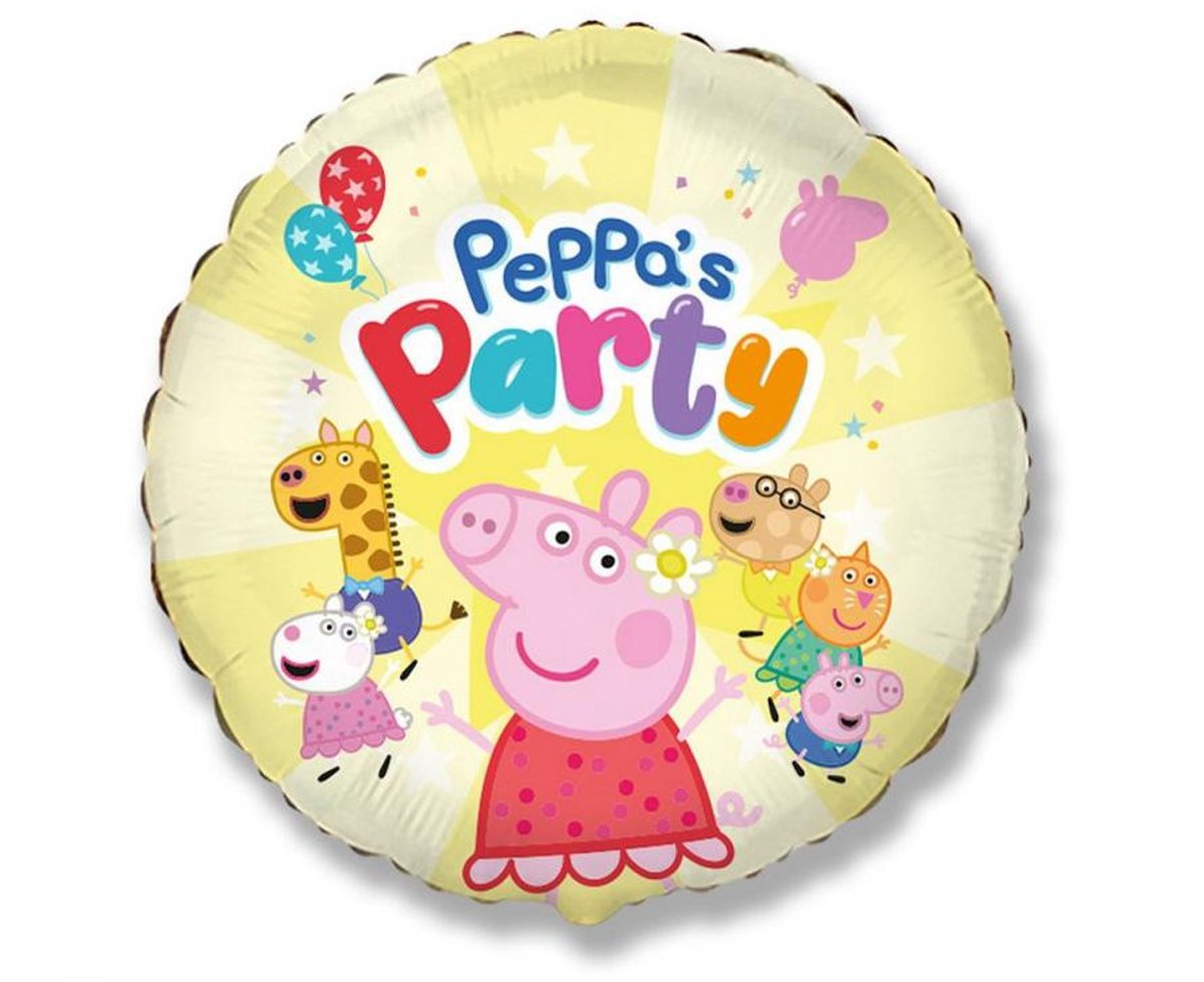 Peppa malac Gele fólia lufi 48 cm (WP)