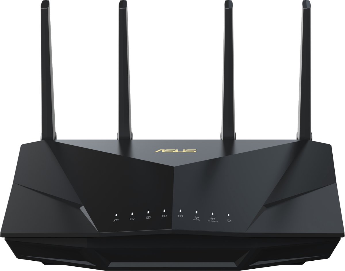 Bol.com ASUS RT-AX5400 - Gaming extendable router - WiFi Versterker - 4G / 5G Router vervanger - WiFi 6 aanbieding