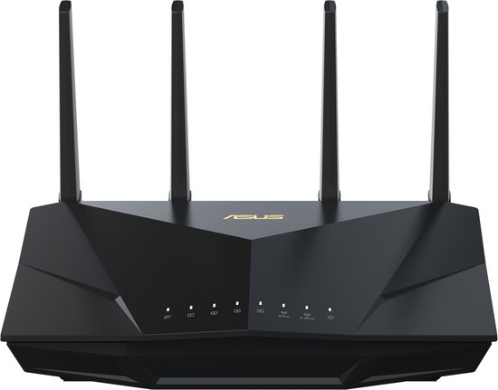 ASUS RT-AX5400 - Gaming extendable router - WiFi Versterker - 4G / 5G Router vervanger - WiFi 6
