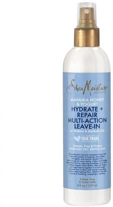 Shea Moisture Manuka Honey & Yogurt - Hydrate Repair Multi Action Leave in Spray - 237 ml
