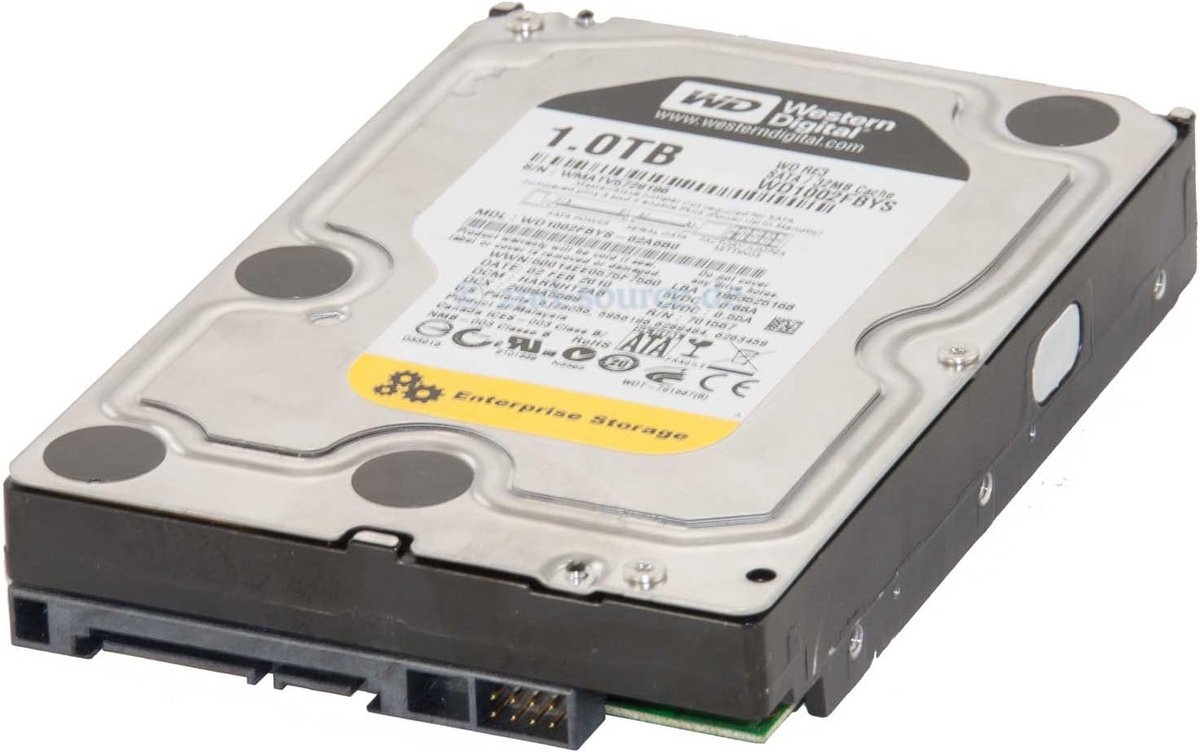 1TB Interne Harde Schijf 3.5 inch voor Server en Opslag - 7200rpm SATA