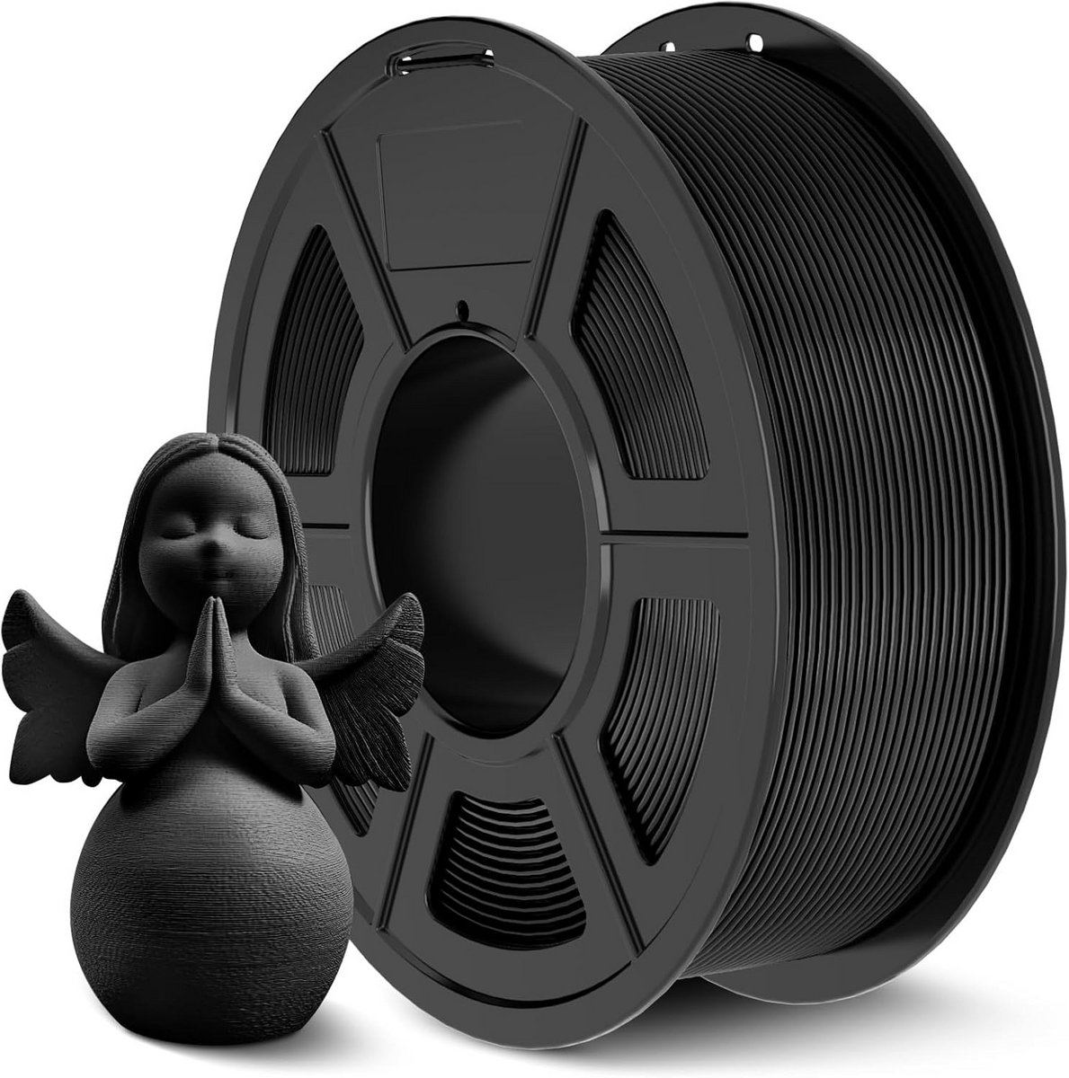 ABS 3D Printer Filament 1.75mm Zwart 1.1kg Hoge Maatnauwkeurigheid