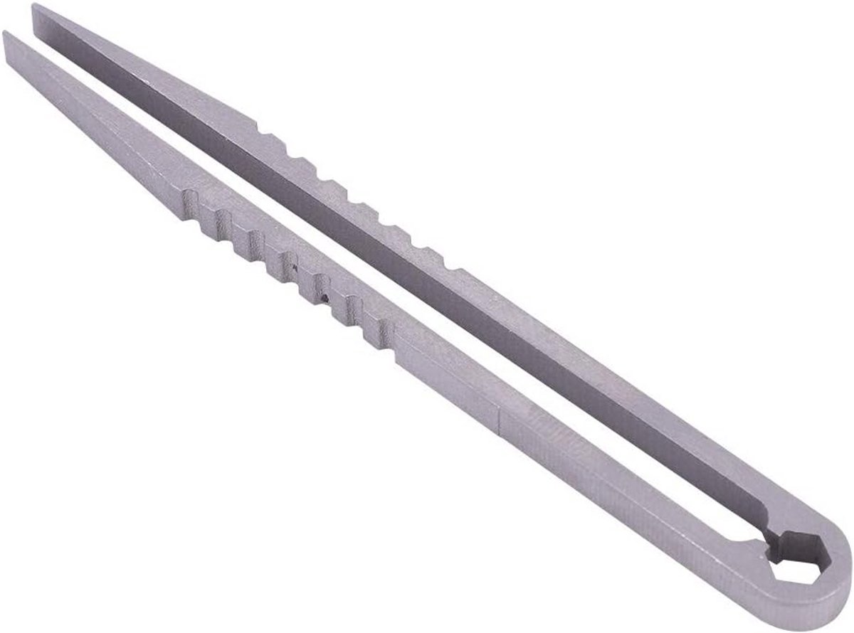 Miniatuur Titanium Pincet voor Onderweg en Dagelijks Gebruik