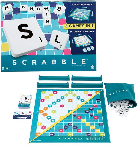 Scrabble Together - Bordspel - Twee spellen in een