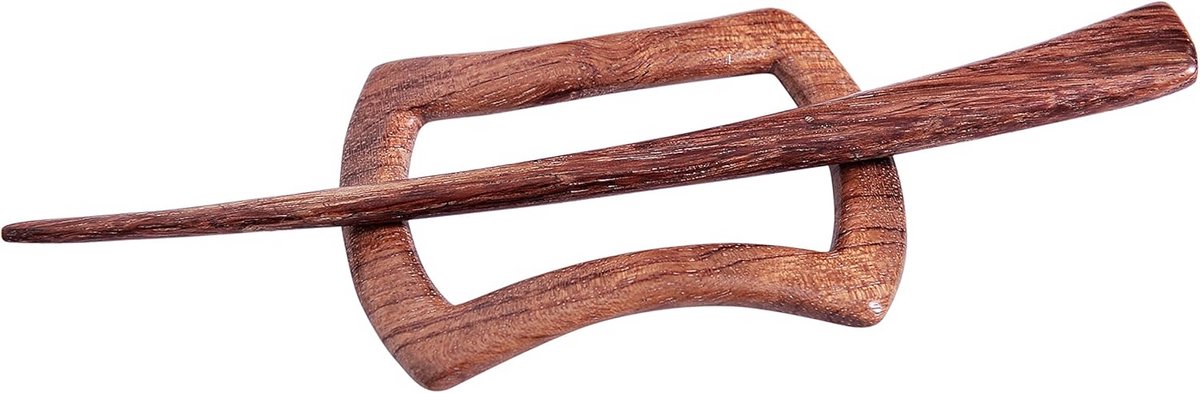 Handgemaakte Houten Haarspeld Stijlvolle Haaraccessoire