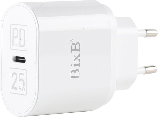 BixB - USB C Adapter / Snellader 25W - Geschikt voor Samsung Galaxy S26 / S26 Plus / S26 Ultra