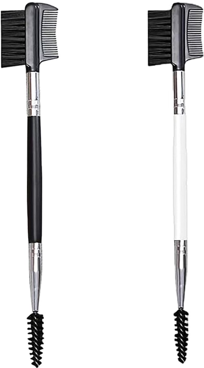 Eyebrow Brush - Dubbelzijdige Wimperkam - 2-in-1 Ontwerper