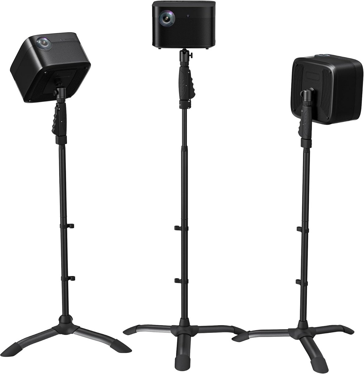Verstelbare Projector Vloerstandaard - Stabiel Statief met Hoogteverstelling (94-112 cm) en 15 kg Capaciteit