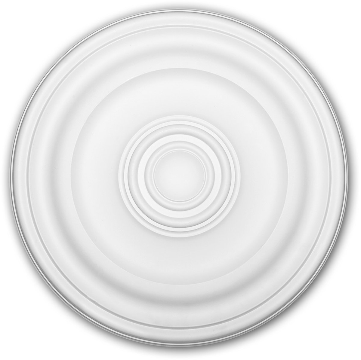 Plafond Rozet 156050 Profhome Sierelement plafond centrum tijdeloos klassieke stijl wit Ø 40,4 cm