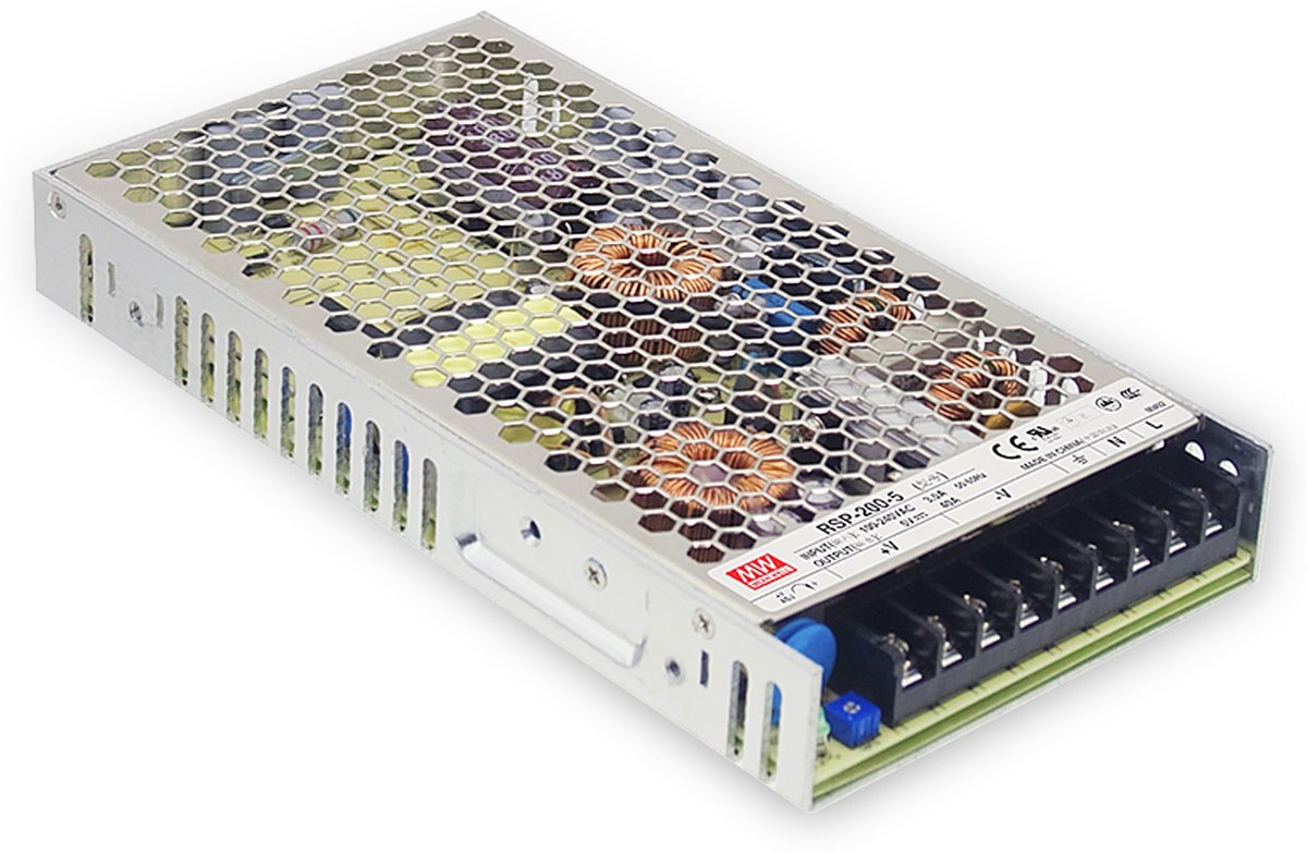Mean Well RSP-200-24 Schakelnetvoedingsmodule 24 V/DC 8.4 A 201 W
