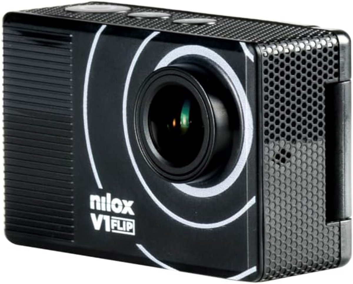 4K Actiecamera met Dubbel Scherm en Touchscreen, Waterdicht tot 30 Meter