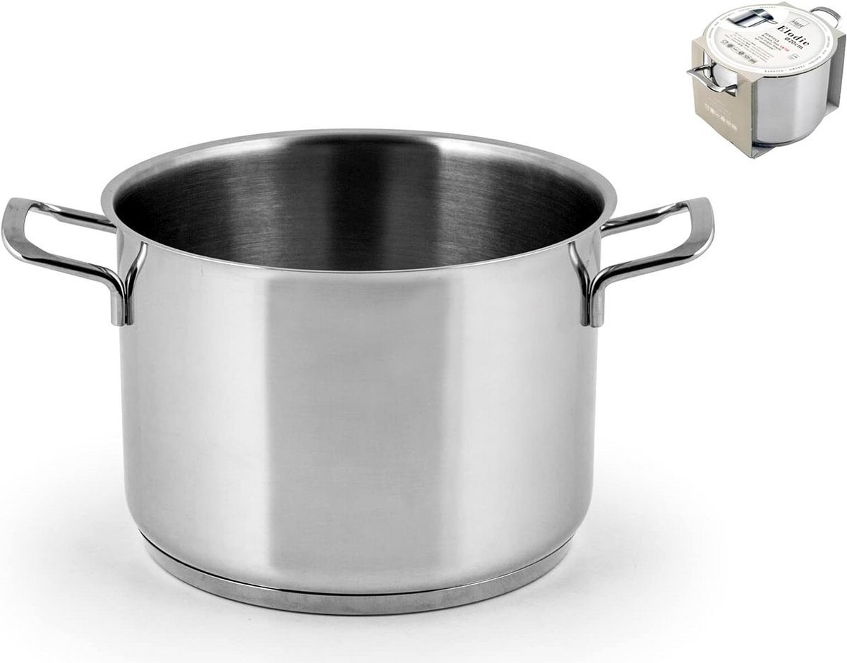 Inductiepan RVS 26 cm met Inductiebodem