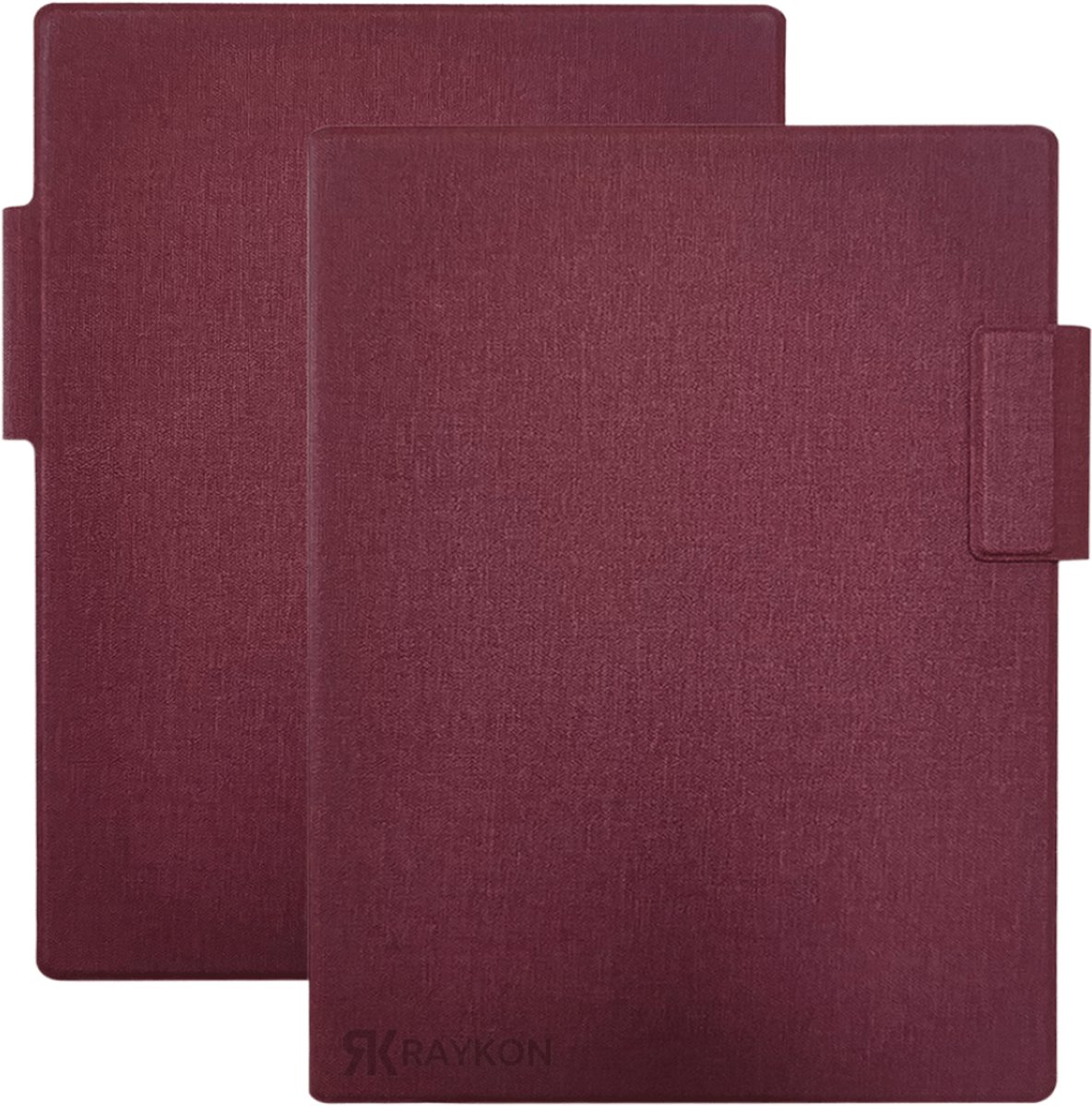 Raykon Klassieke Hoes Geschikt voor reMarkable Paper Pro - Magnetische Tablet Cover - Folio - Case - Wijnrood