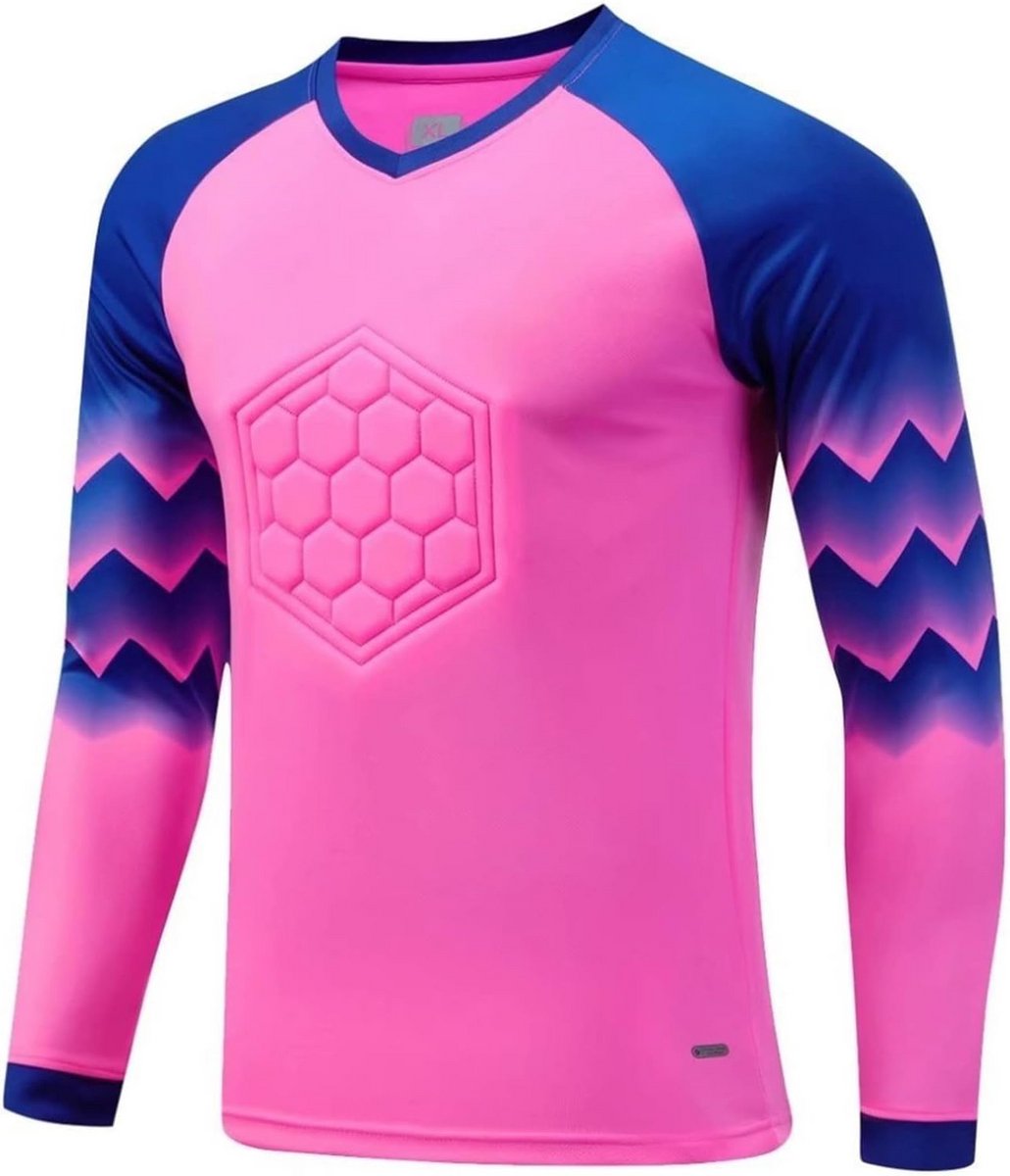 Voetbalshirt Lange Mouwen voor Kinderen - Gevoerd Keeper/Sportshirt