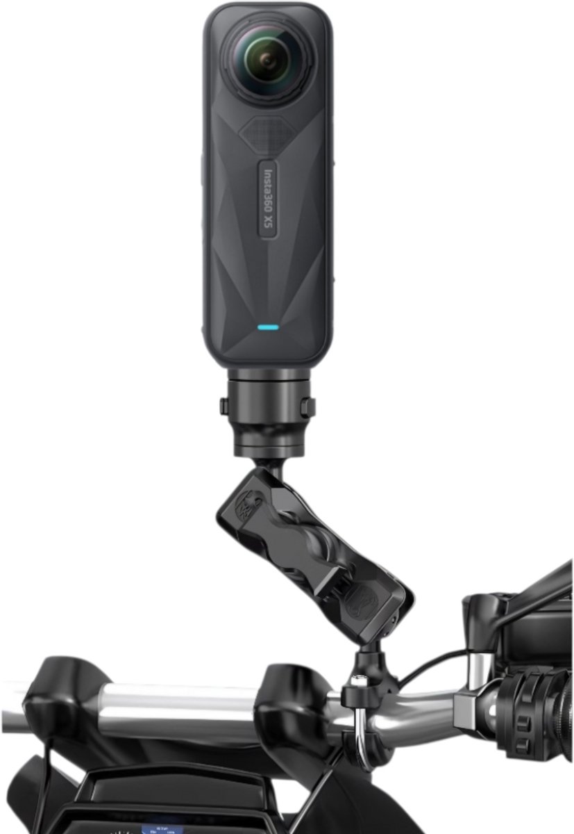 Motor Mount 4 Insta360 One X5 - Quick Release -Insta360 One X5 X4 X3 X2 X R Bionic Motor Mount Quick Release voor Insta360 - Motor Klem Mount Voor Insta360 - Fiets Mount - Motorcycle Mount Set for Insta360 One X5 X4 X3 X2