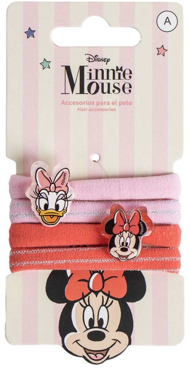 Disney Minnie Daisy haarbandset, 4 delen