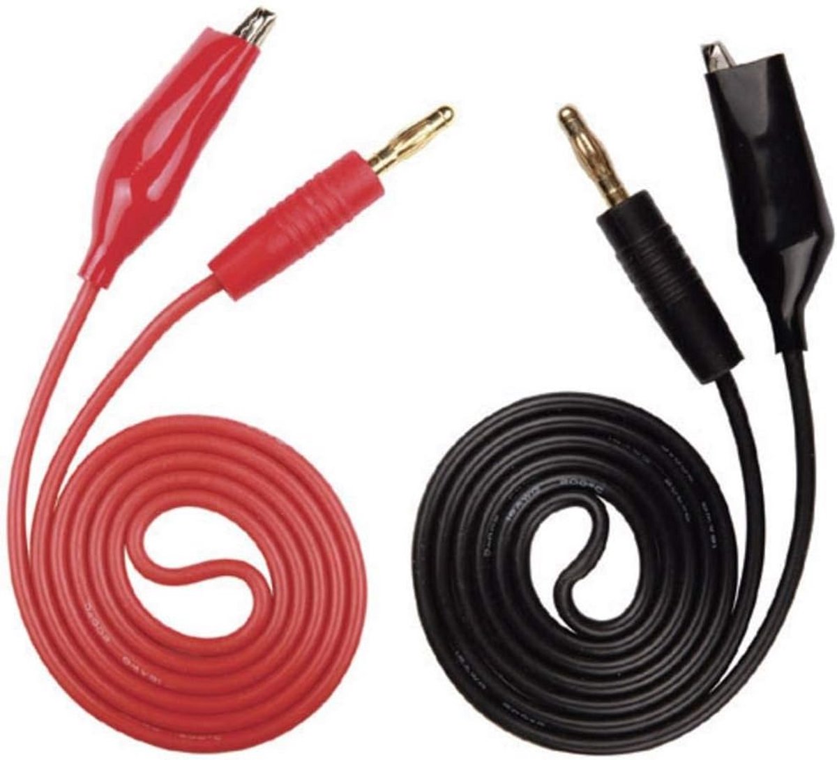 Meetkabel Set 2 Stuks Rood Zwart voor Precisie Metingen