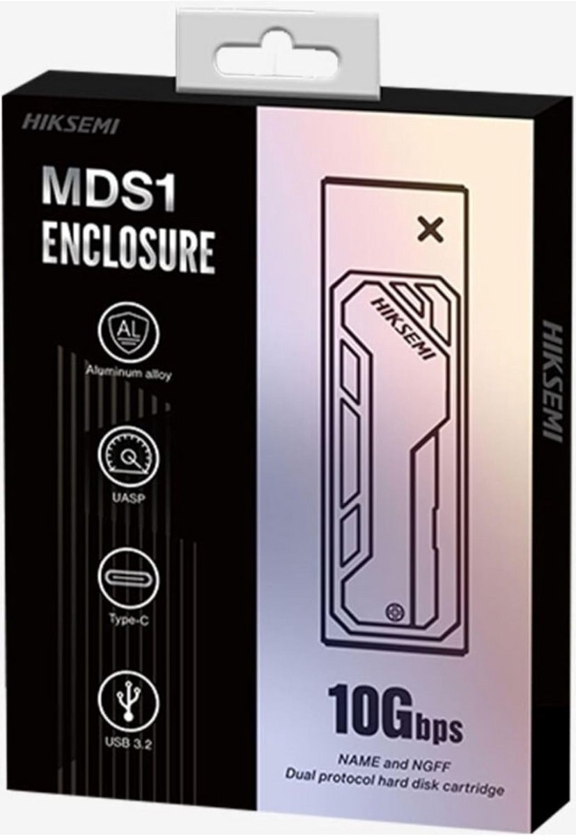 M.2 SSD Behuizing USB-C voor SATA & NVMe Drives