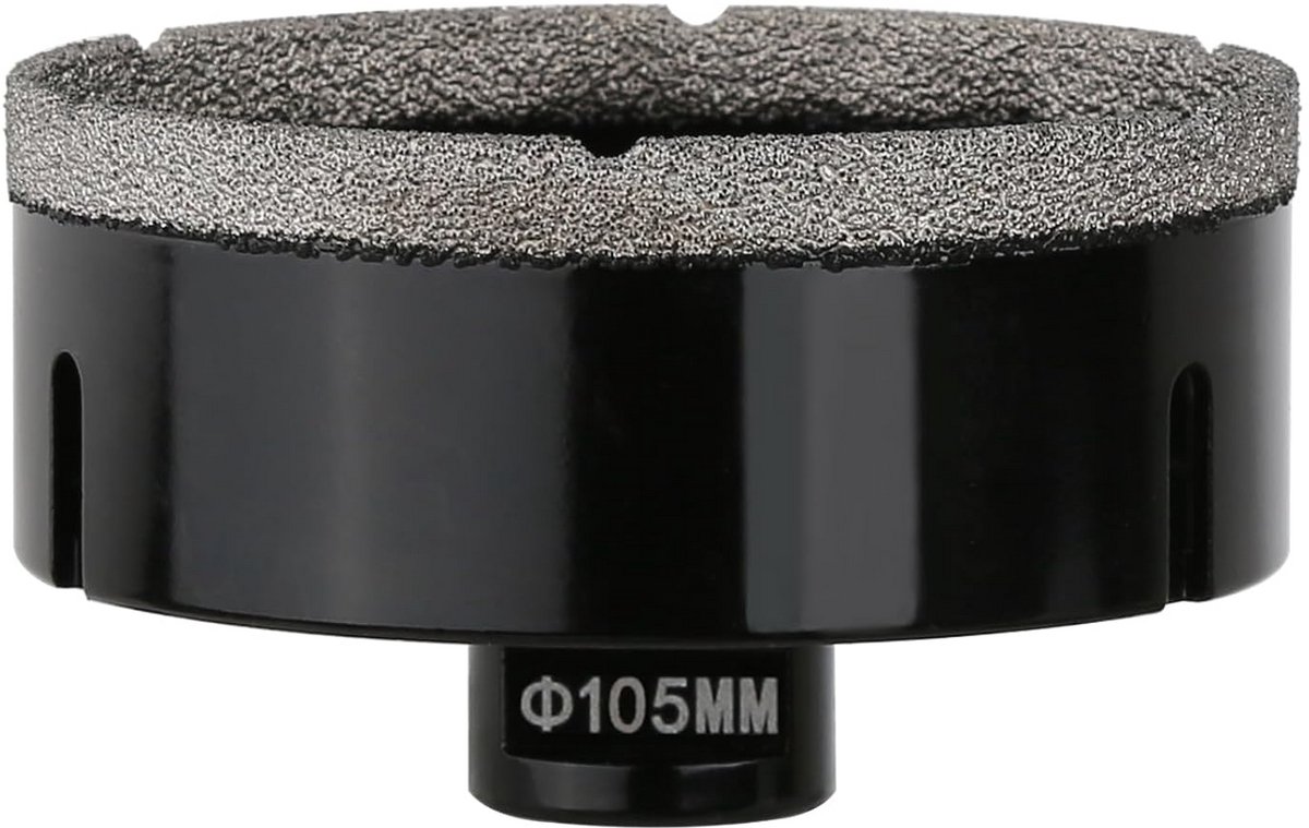 Diamantkernboor 105 mm met M14 aansluiting voor Tegels Steen en Beton