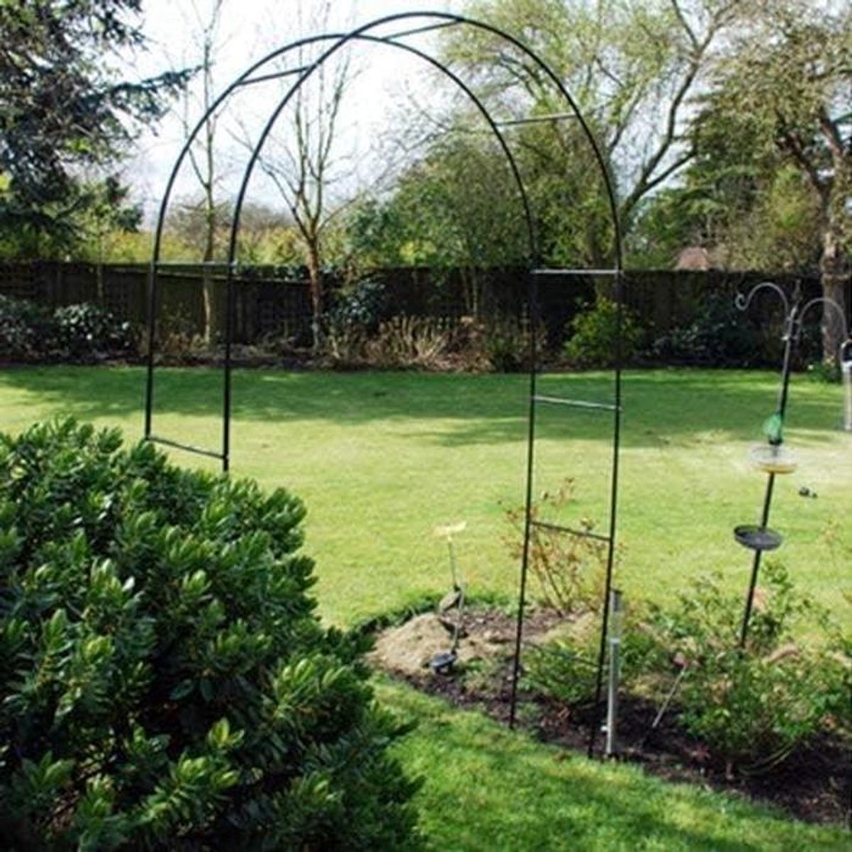 Stevige Metalen Tuinboog voor Klimplanten en Rozen - 2.40m Hoog