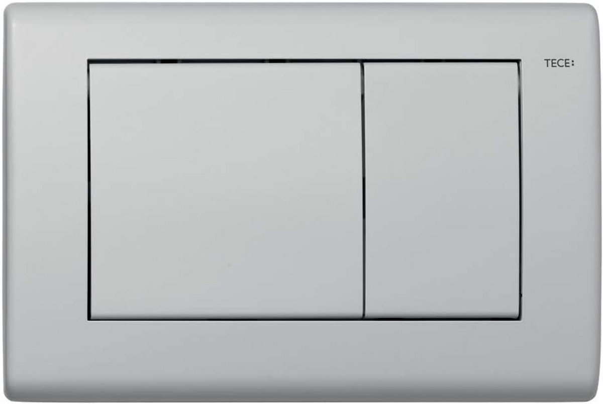 Universele WC Bedieningsplaat Tweehoeveelheidstechniek Wit