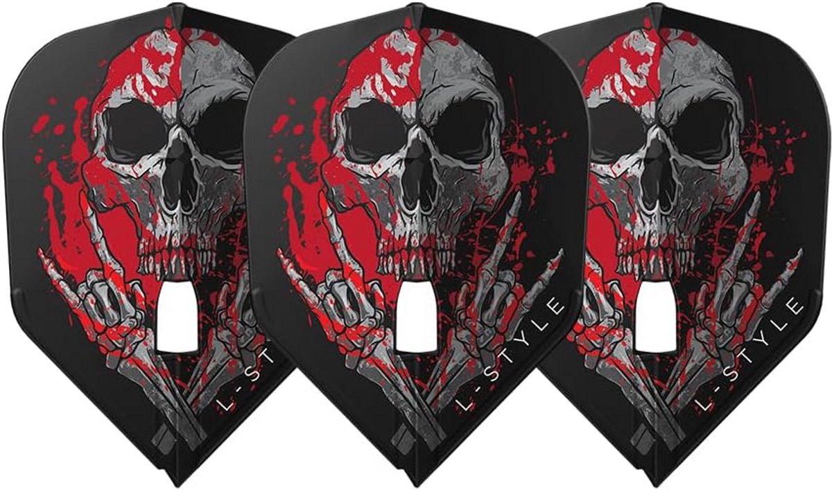 Professionele Dart Flights Zwart - Set van 3 Stuks voor Stevige Pijltjes