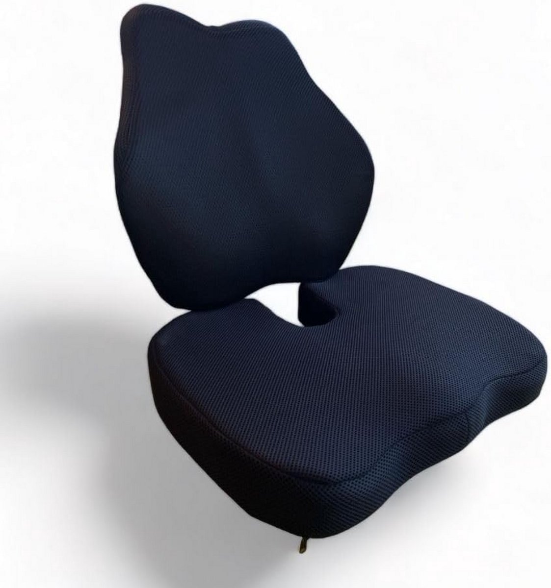 Set Ergonomische Zit- en Rugkussens voor Optimaal Zitcomfort - Universele Ondersteuning voor Kantoor en Thuis