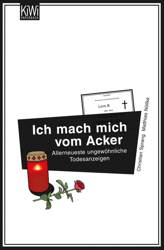 Ungewöhnliche Todesanzeigen 3 - Ich mach mich vom Acker - cover