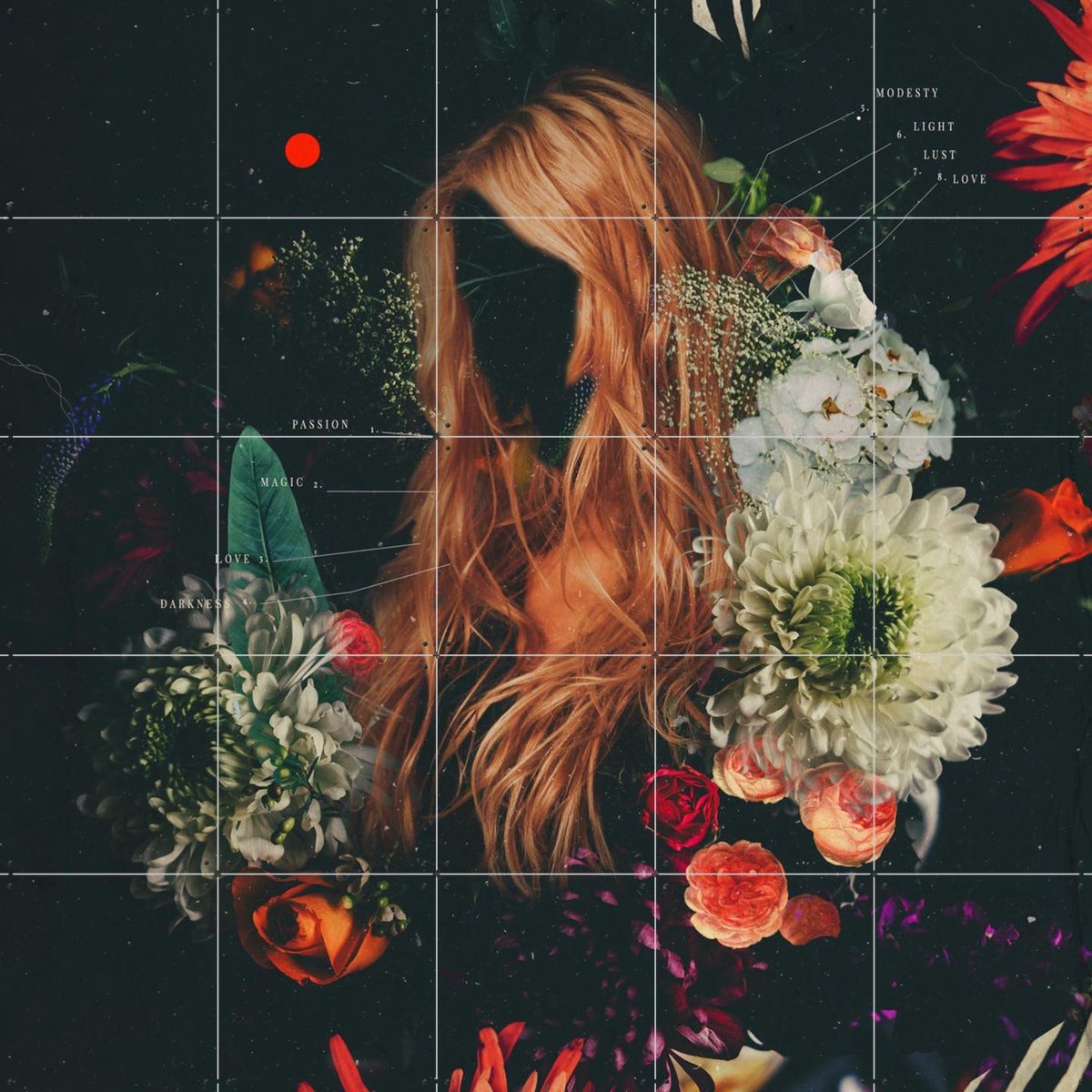 IXXI Editorial, Frank Moth - 100 x 100 cm - Gratis ophangtool - Grote wanddecoratie en posters - Gemengde Technieken, Collage, Digitale Kunst