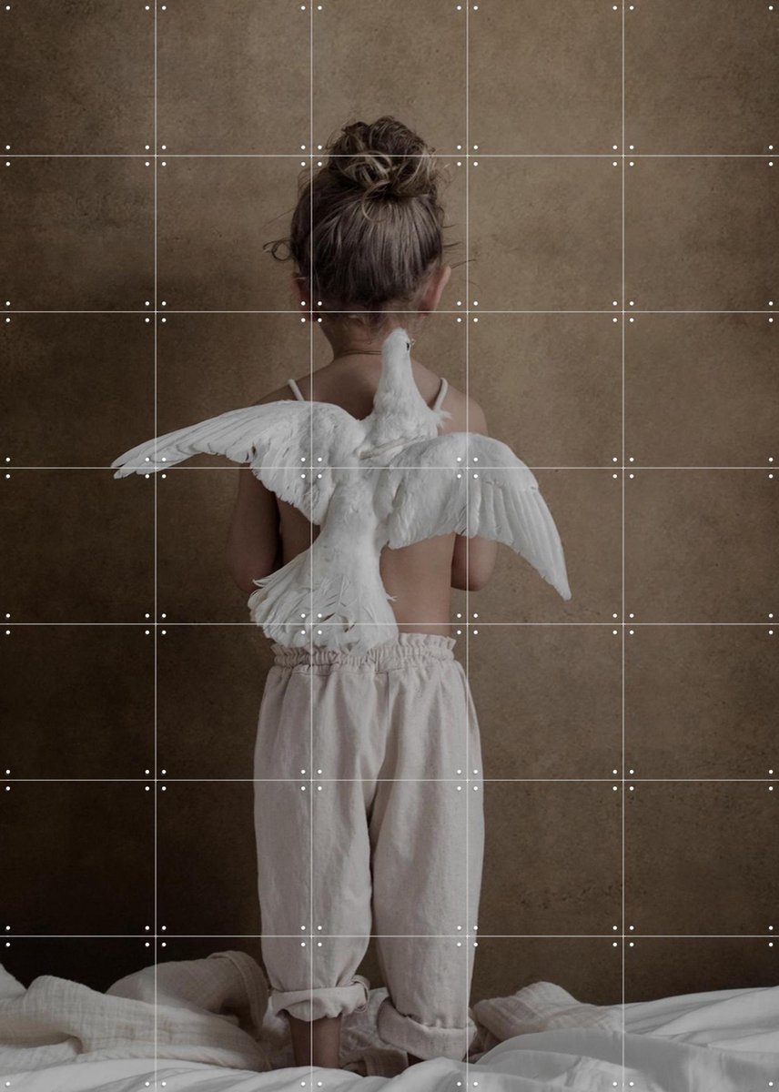 IXXI Peace, STUDIO HANNAH LEMHOLT - 100 x 140 cm - Gratis ophangtool - Grote wanddecoratie en posters - Fotografie, Slaapkamer, Winter, Natuur