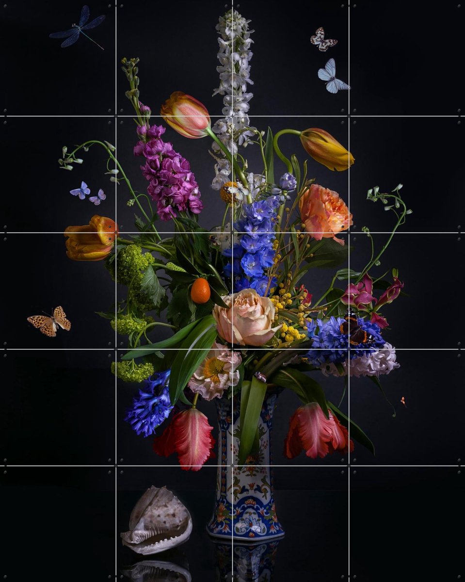 IXXI Dutch Love, Sander van Laar - 80 x 100 cm - Gratis ophangtool - Grote wanddecoratie en posters - Fotografie, Klassiek, Eetkamer, Woonkamer