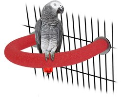 Zandstralen Zitstok voor Papegaai - Kwartszand Kooi-accessoire voor Middelgrote tot Grote Vogels