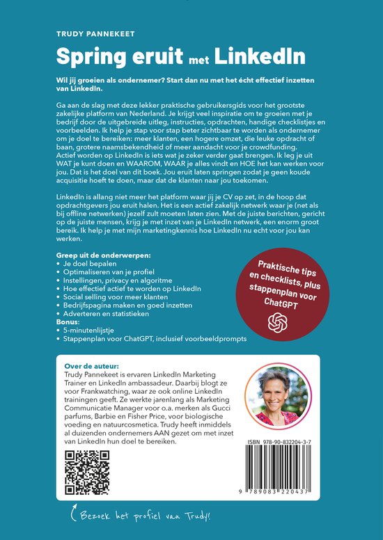Spring eruit met LinkedIn