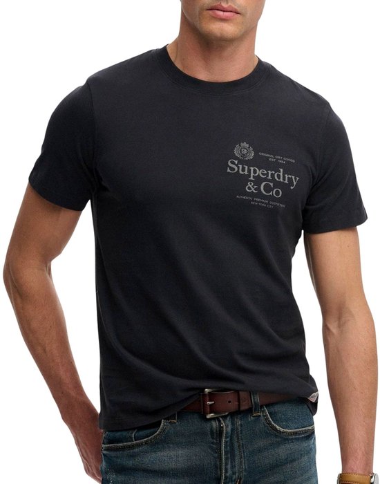 Superdry 1954 Company Relaxed Shirt Heren - Maat M