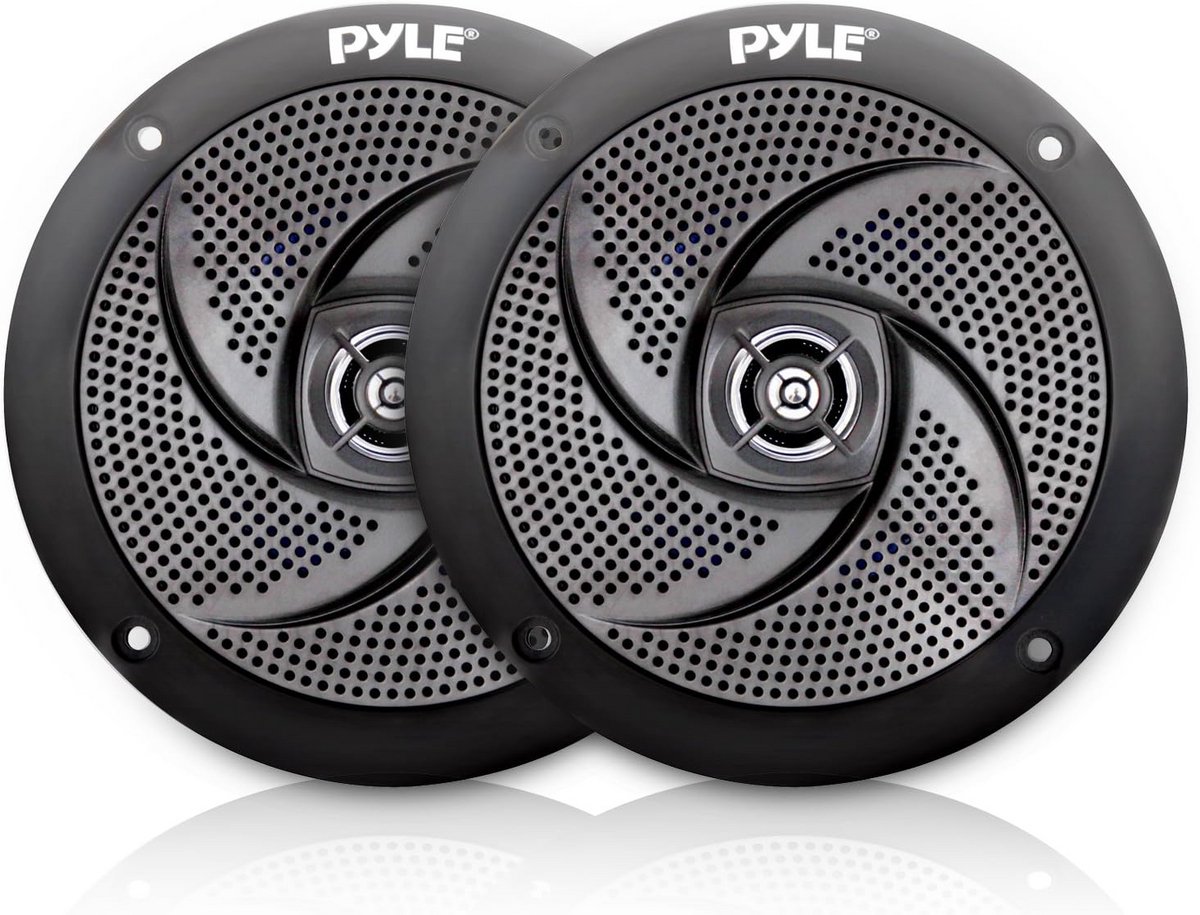 Waterdichte Laagprofiel Marine Luidsprekers - 100W 2-Weg Outdoor Audio voor Boot en Voertuigen