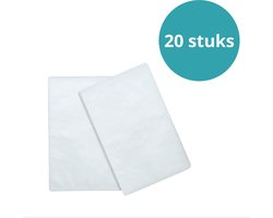CPAP-filters voor apparaten - 20 stuks - Vervanging wegwerpfilters - Geschikt voor ResMed AirSense 10 / S9 - Premium kwaliteit - Duurzame prestaties - Set van 30 filters - Geschikt voor Resmed - Universele pasvorm - Wit - Filters voor CPAP-apparaten
