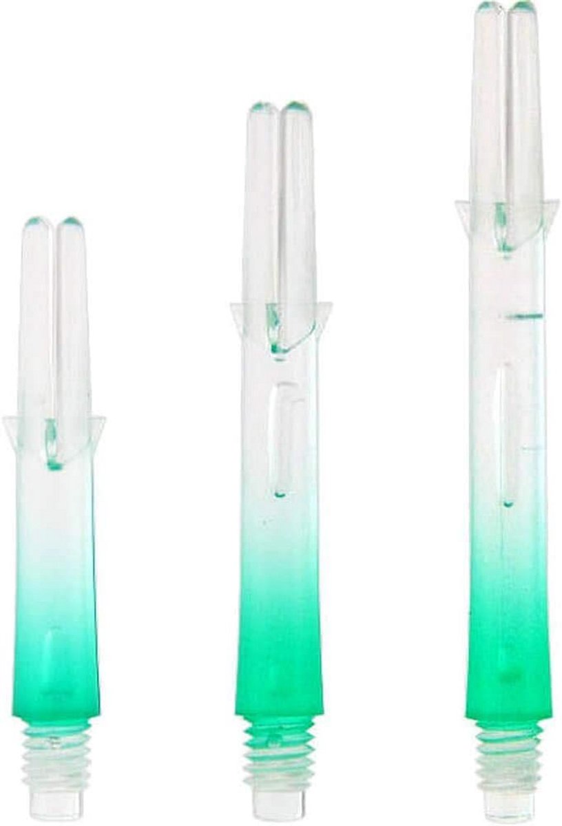Dartpijlen Assortiment Shafts Grijs Groen Kort