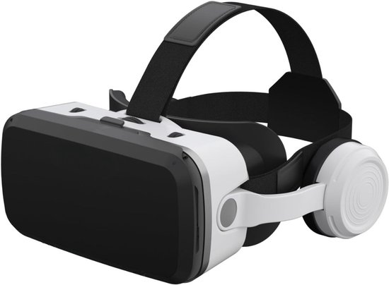 Aura® VR Bril met controllers - VR Bril - VR-brillen - wit - 24 x 22 x 12 cm