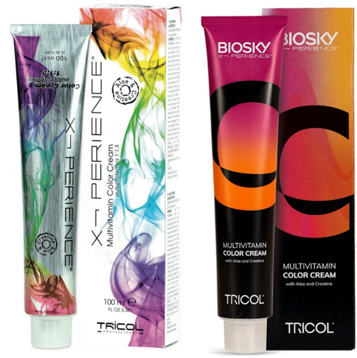 Tricol X - perience color cream 100 ml 5.3 castano chiaro dorato