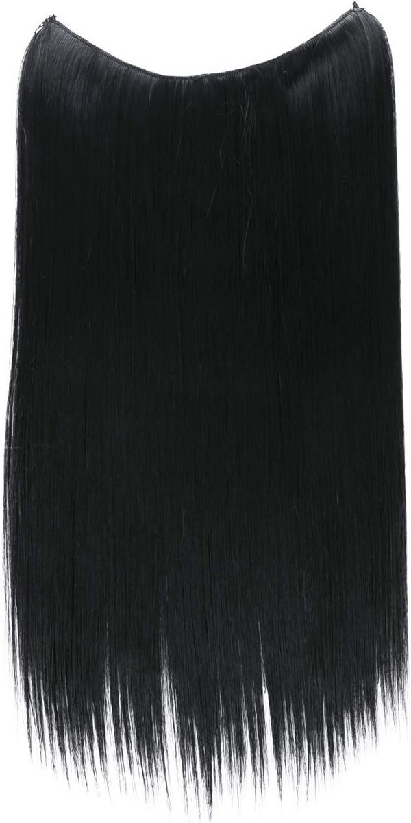 Synthetische Haarverlenging 50cm met Elastische Band voor Direct Volume