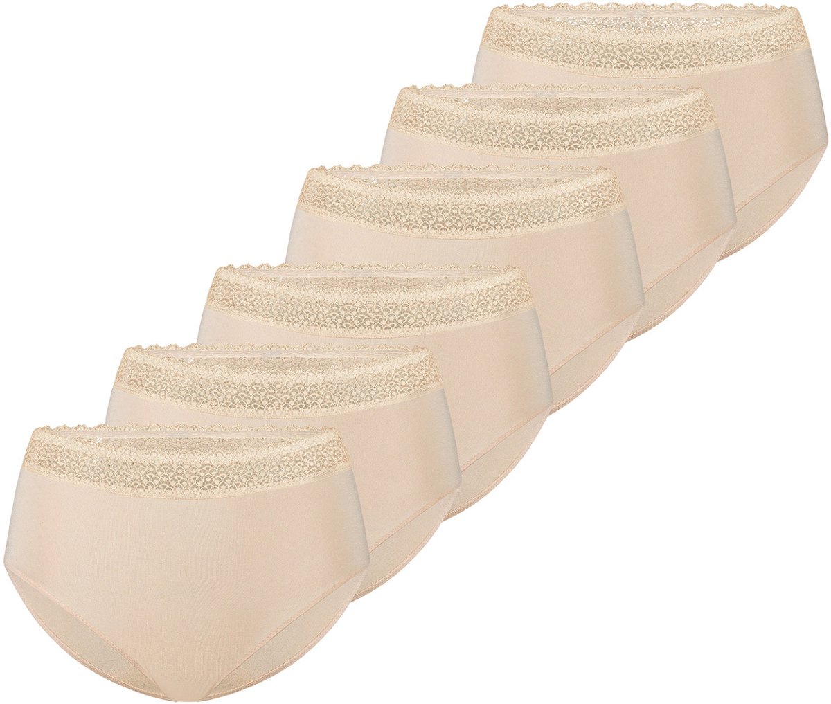 Triumph Dames midi slip 6 pack Feel of Modal