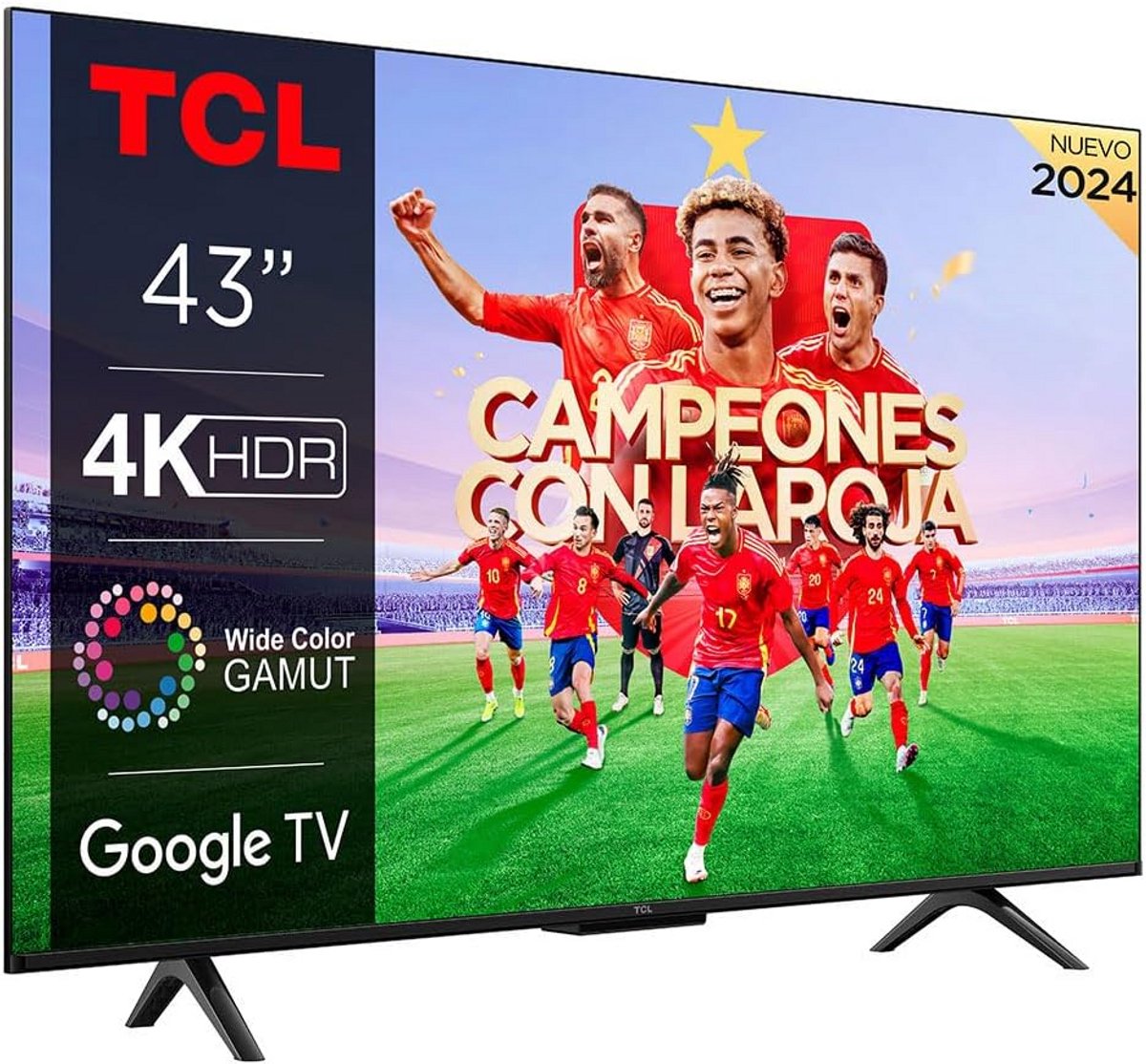 43 inch 4K Ultra HD Smart TV LED HDR voor thuis