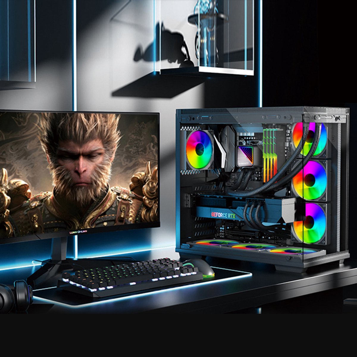 Zeromaster 240 Rgb Aio Cpu Waterkoeler – 240Mm – Rgb Fans – Intel & Amd - afbeelding 4