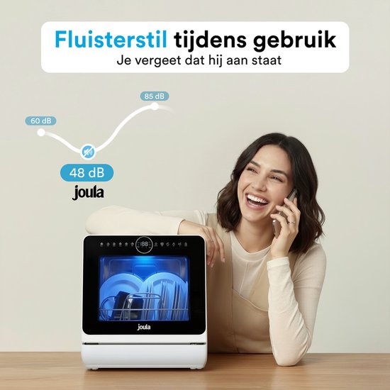 Jiumxliu Tafelvaatwasser, mini-vaatwasser, draagbare compacte