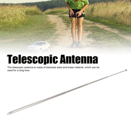 Universele Telescopische Antenneset met 5 Secties voor Radio en Elektronica van Universele — afbeelding 3