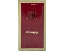 100% Arabica Capsules Caffè Giovannacci – Nespresso® compatibel capsules - Italiaanse Espresso cups - 50 stuks