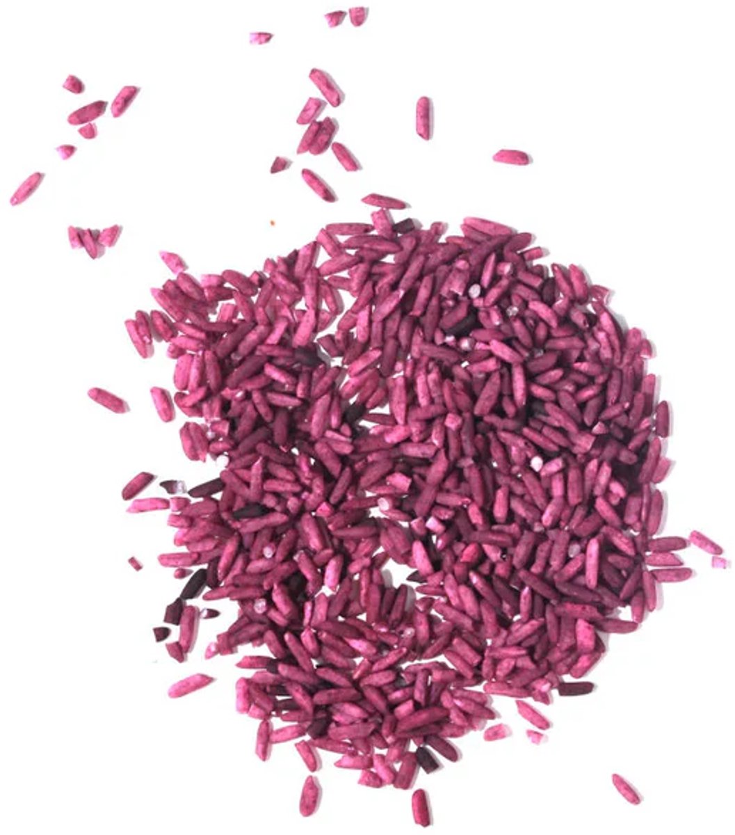 Gekleurde speelrijst | Paars | 500gr